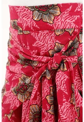 Falda Corta Estampada Para Niña