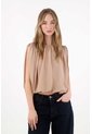 Tennis Camisa En Tela Liviana Y Vaporosa Crudo Con Acabado Suave Para Mujer de Tennis