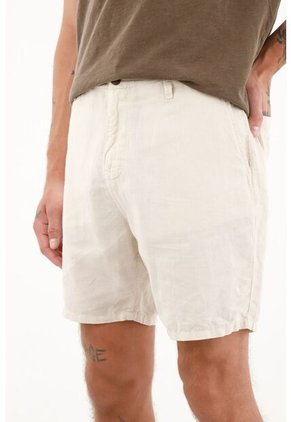 Tennis Bermuda Tipo Chino Crudo Para Hombre