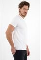 Tennis Camiseta Blanca Cuello Redondo Para Hombre de Tennis