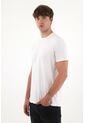 Tennis Camiseta Manga Corta En 100% Algodón Blanca Para Hombre de Tennis