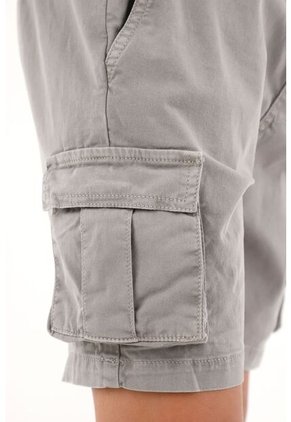 Bermuda Gris Tipo Cargo Para Niño