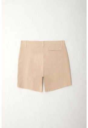 Bermuda Café Tipo Chino Para Hombre