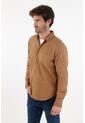 Tennis Camisa Clásica Manga Larga Crudo Para Hombre de Tennis