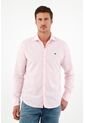 Tennis Camisa Cuello Francés Rosada Para Hombre de Tennis