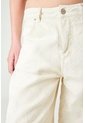 Tennis Pantalón Wide Leg Con Textura De Rombos En Denim Crudo Para Mujer de Tennis