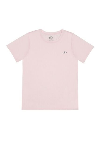 Camiseta Rosada De Manga Corta Para Hombre