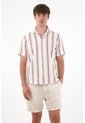 Tennis Camisa Con Diseño A Rayas Con Diseño Limpio Para Hombre de Tennis