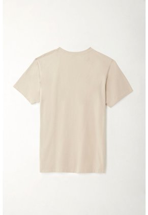 Camiseta Gris Manga Corta Para Hombre