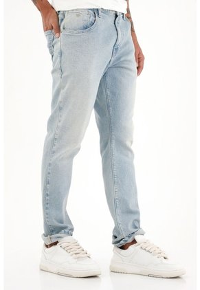 Tennis Jean Nudy Azul Claro Con Raqueta Bordada En Relojera Para Hombre