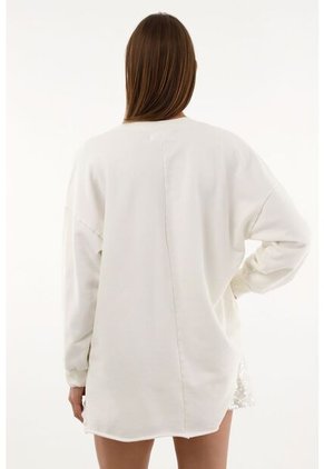 Buzo Cuello En V Con Aberturas Para Mujer