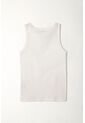 Tennis Camiseta Blanca Manga Sisa Para Mujer de Tennis
