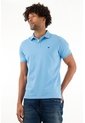 Tennis Polo Azul Licrada Para Hombre de Tennis