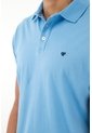 Tennis Polo Azul Licrada Para Hombre de Tennis