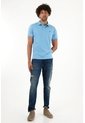 Tennis Polo Azul Licrada Para Hombre de Tennis
