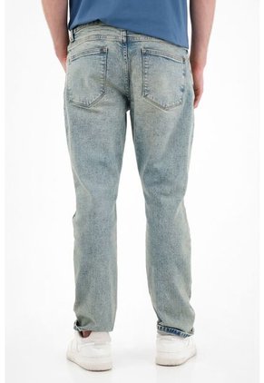 Tennis Jean Nudy Tono Claro Froster Azul Para Hombre