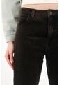 Tennis Jean Recto En Corduroy Con Efecto Vintage Negro Para Mujer de Tennis