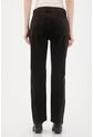Tennis Jean Recto En Corduroy Con Efecto Vintage Negro Para Mujer de Tennis