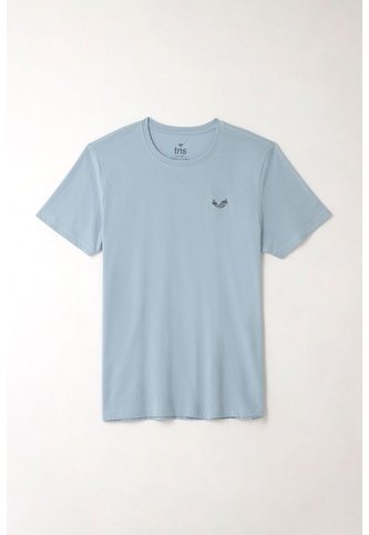 Tennis Camiseta Básica Azul Con Textura Suave Para Hombre Tennis