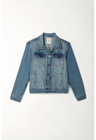 Tennis Chaqueta Azul En Denim Para Mujer Tennis