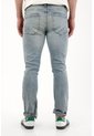 Tennis Jean Nudy Con Desgastes Localizados Azul De Ajuste Relajado Para Hombre Con Detalle único de Tennis