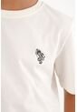 Camiseta Básica Crudo Con Estampado De Tigre Para Niño de Tennis