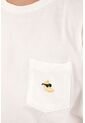 Camiseta Blanca Con Bordado Y Bolsillo Para Niño de Tennis