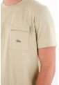 Camiseta Con Bolsillo De Tapa Café Para Hombre de Tennis