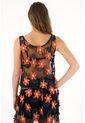 Tennis Camisa Manga Sisa Con Apliques De Flores 3D Para Mujer de Tennis