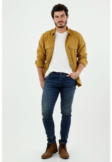Hombre-JEANS POR FIT || Levis, Tiro Tiro Alto