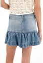 Tennis Falda En Denim Con Bolero Azul Para Mujer de Tennis