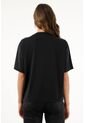 Camiseta Negra Con Recogido Para Mujer de Tennis