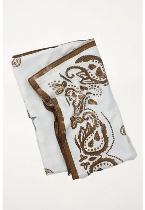 Tennis Pañoleta Con Estampado Paisley Azul