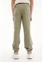 Pantalón Jogger Verde En Apariencia Lino Para Niño de Tennis
