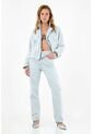 Tennis Jean Con Pretina Dobladillada Azul Para Mujer de Tennis