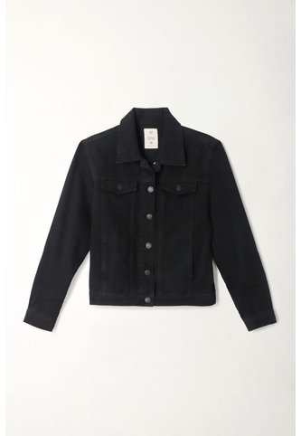 Tennis Chaqueta En Black Denim Para Mujer Tennis