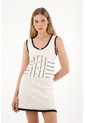 Tennis Camisa Tejida Manga Sisa Crudo Para Mujer de Tennis
