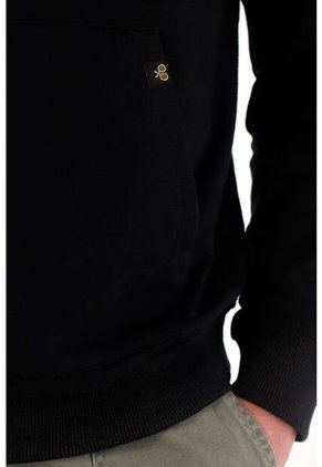 Tennis Buzo Cerrado En Burda Perchada Negro Para Hombre