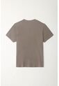 Tennis Camiseta Cuello Redondo Gris Para Hombre de Tennis