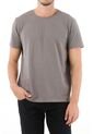 Tennis Camiseta Cuello Redondo Gris Para Hombre de Tennis