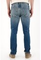 Tennis Jean Nudy Con Efecto Craquelado Azul Para Hombre de Tennis
