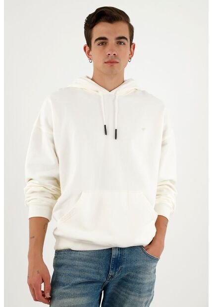 Buzo Tipo Hoodie Crudo Para Hombre