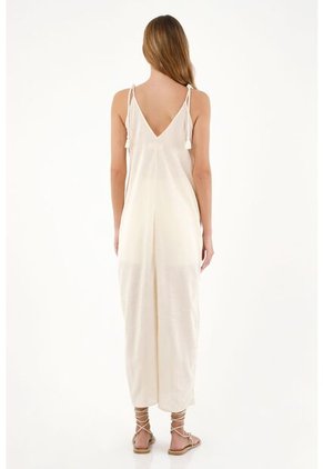 Kimono Crudo Con Transparencia Para Mujer