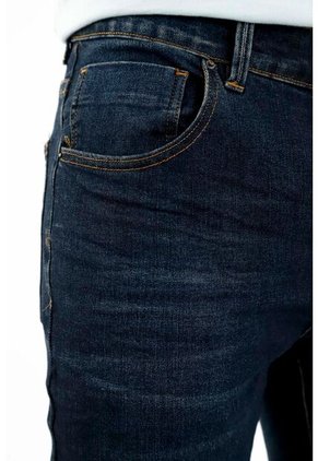 Jean Skinny Tono Oscuro Para Hombre