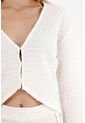Tennis Camisa Manga Larga Con Tela Texturizada Crudo Para Mujer de Tennis