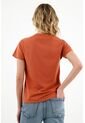 Camiseta Naranja Estampada Para Mujer de Tennis