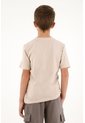 Camiseta Básica Café Con Estampado En Punto Corazón Para Niño de Tennis