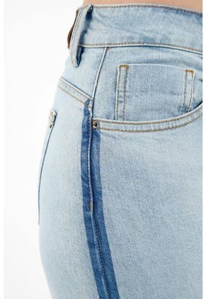 Tennis Jean Super Slim Azul Para Mujer