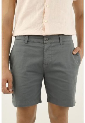 Bermuda Gris Para Hombre