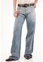 Tennis Jean Wide Leg Tiro Alto Con Lavado Degradé Para Mujer de Tennis